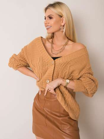 Camelowy sweter Gianna OCH BELLA