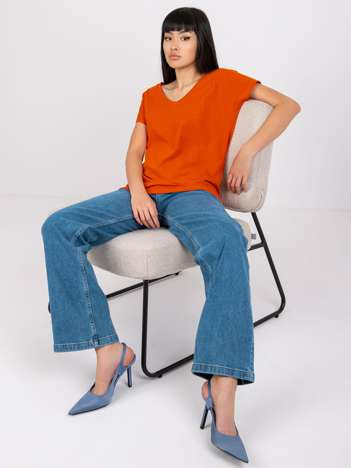Niebieskie jeansy damskie regular Fortaleza