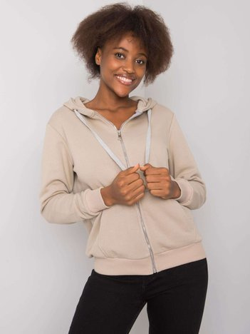 Beige Sweatshirt Linda.