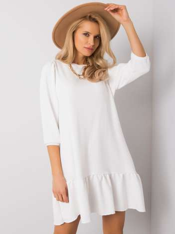 Ecru Kleid Adoria RUE PARIS