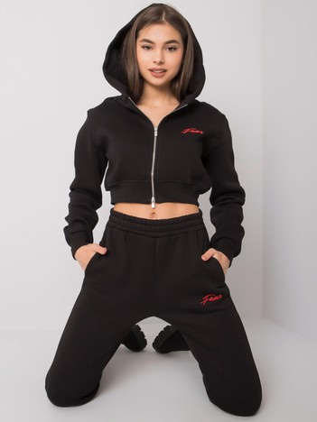 Schwarzes zweiteiliges Set Maxence.