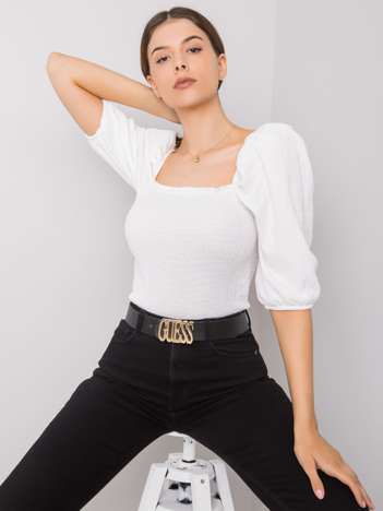 Weiße Bluse Herminia RUE PARIS.