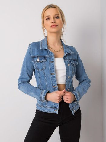 Blaue Jeansjacke von Gabriela.