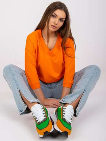 Orangenes Basic-Shirt von Oliwia.
