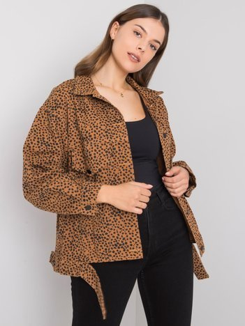 Helle braune Jacke Avery.