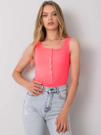 Fluo rosa offene Bluse Samantha.