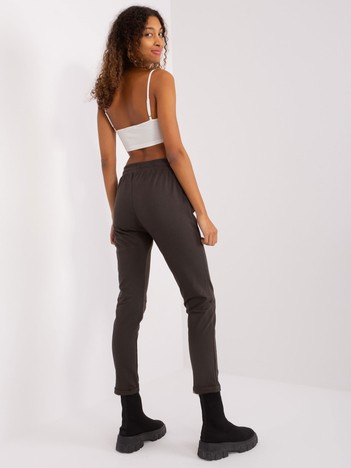 Hurt Khaki Jogginghose Basic mit Taschen Aprilia.