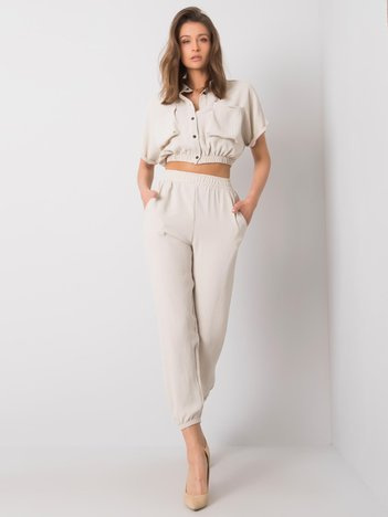 Beige Set Janis RUE PARIS.