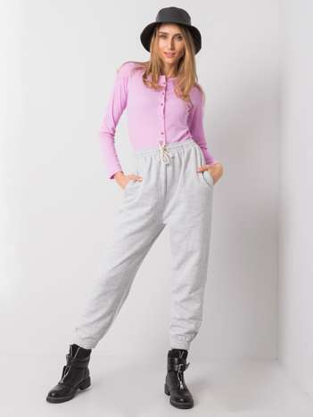Graue Jogginghose Anette KENNST MICH NICHT.