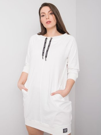 Ecru Baumwollkleid Harriet.