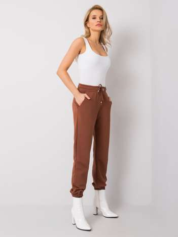 Brown pants Agueda RUE PARIS