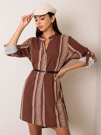 Brown dress Elisa