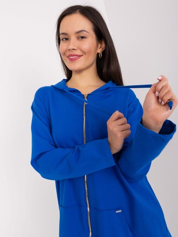 Hurt Dark Blue Zip-up Hoodie