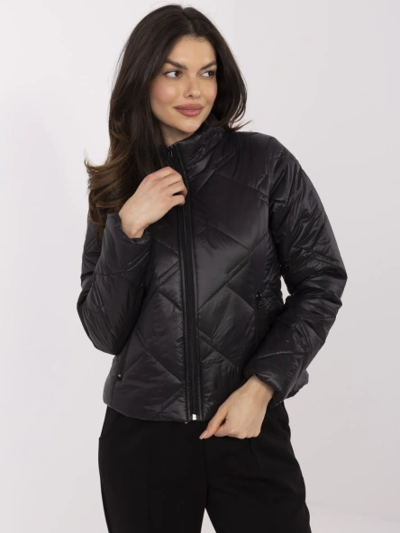 Wholesale Black Transitional Jacket Without Hood