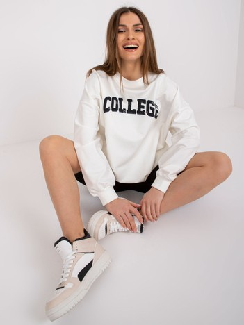 Jessica Cotton Women's White Sweatshirt 
