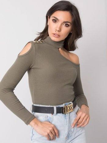 Khaki blouse Aubrey OCH BELLA