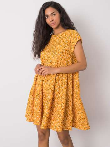 Yellow oversized dress Eve STITCH & SOUL