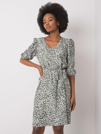Green dress with Jianna prints