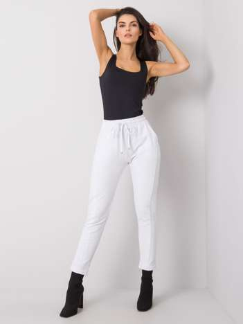 White pants Approachable.