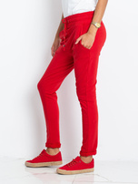 Czerwone spodnie Cadence