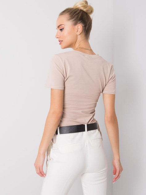 Beżowy t-shirt Rossa