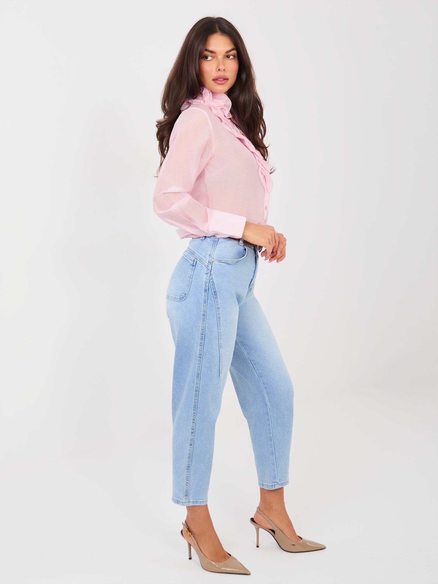 Spodnie jeans niebieski