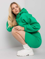 Zielony komplet ze spódnicą Emilie 