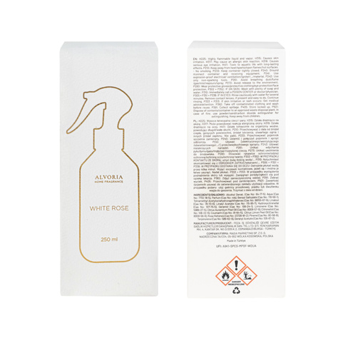 White Rose - Spray do domu Alvoria 250ml