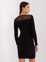 Hurt BASIC FEEL GOOD Schwarzes enges gestreiftes Kleid