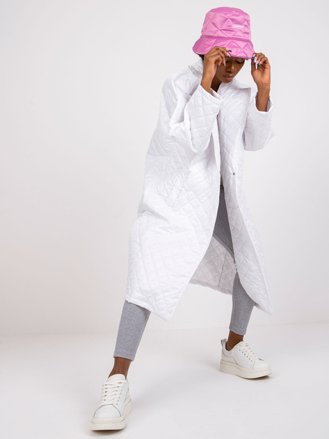 Biała kurtka z pikowaniem Sofia