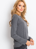 Ciemnoszara bluzka Heaven