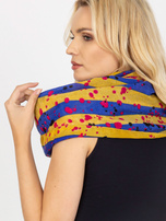 Hurtownia online Żółta chusta komin z wiskozy 