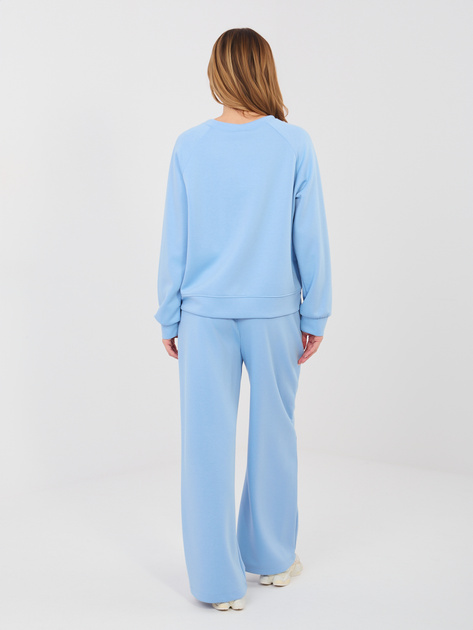Pastelowy niebieski dwuczęściowy komplet basic