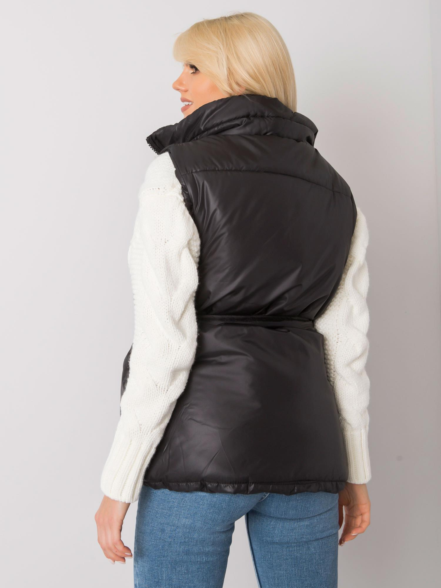 Dunkelbeige gefütterter Sweatshirt Dina.