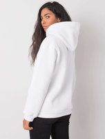Biała bluza z kapturem Khianna RUE PARIS