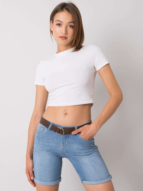 Jasnoniebieskie szorty damskie Albertine SUBLEVEL