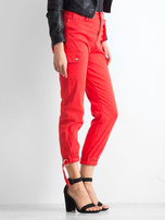 Czerwone spodnie Vintage