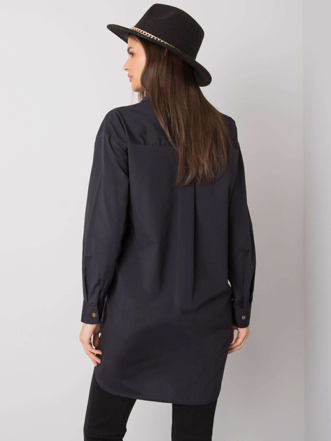 Czarna koszula z bawełny Terra