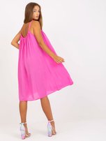 Hurt Różowa letnia sukienka na co dzień Polinne OCH BELLA