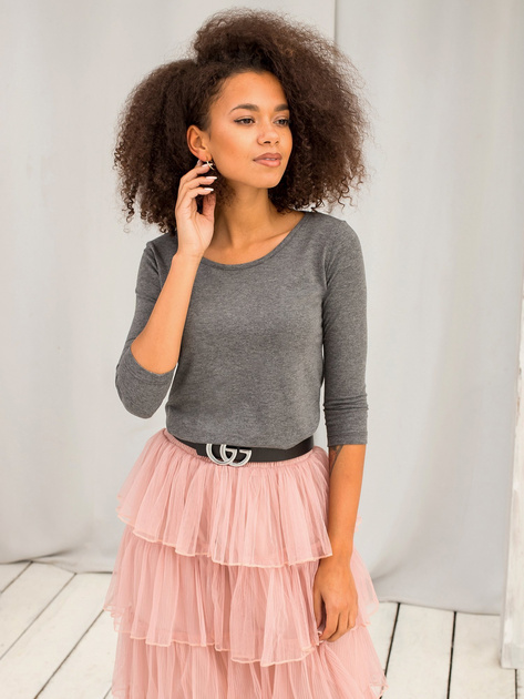 Ciemnoszara bluzka Mona