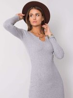 Graues Kleid Frely RUE PARIS.