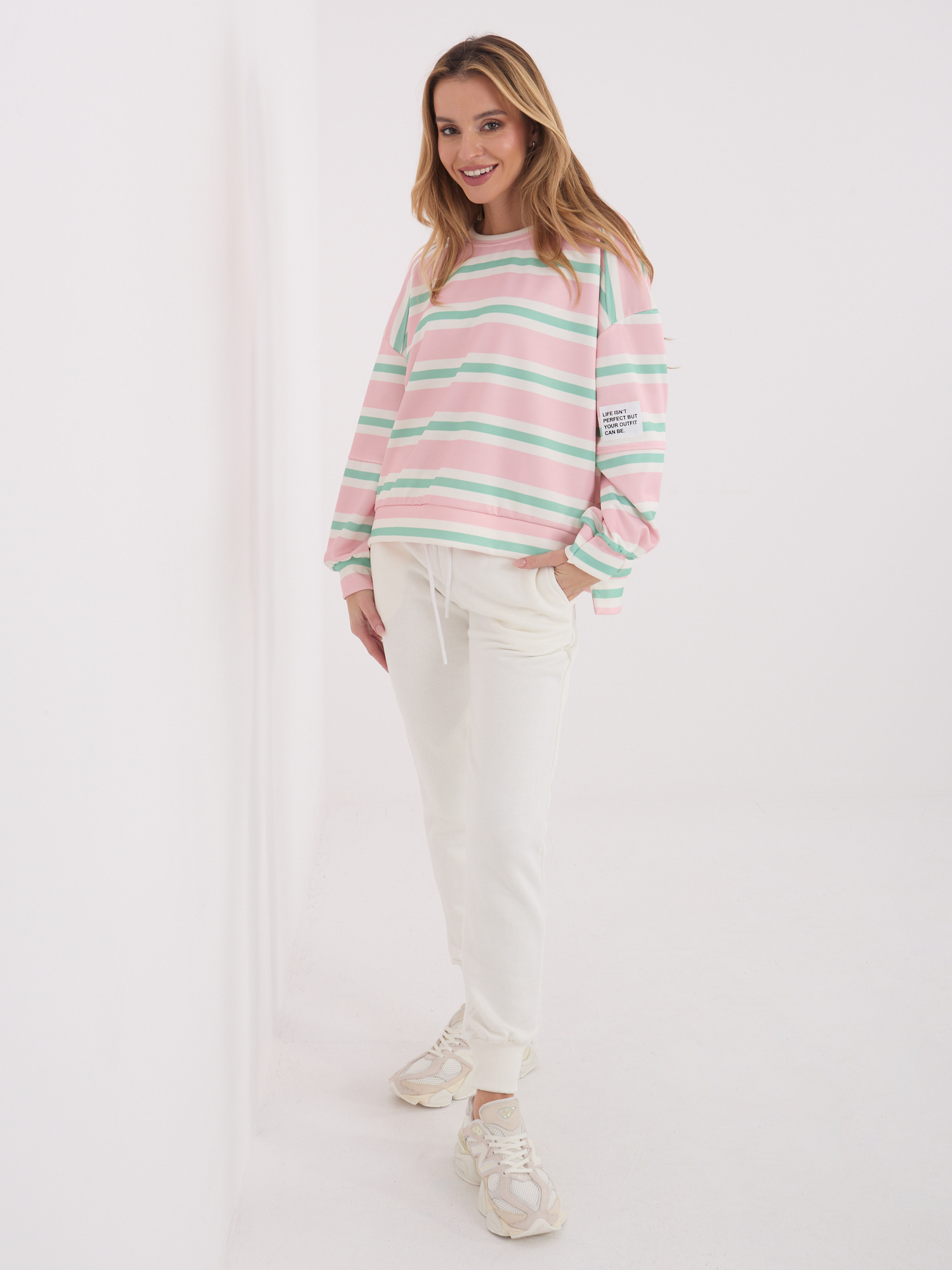 Bluza jasny różowy