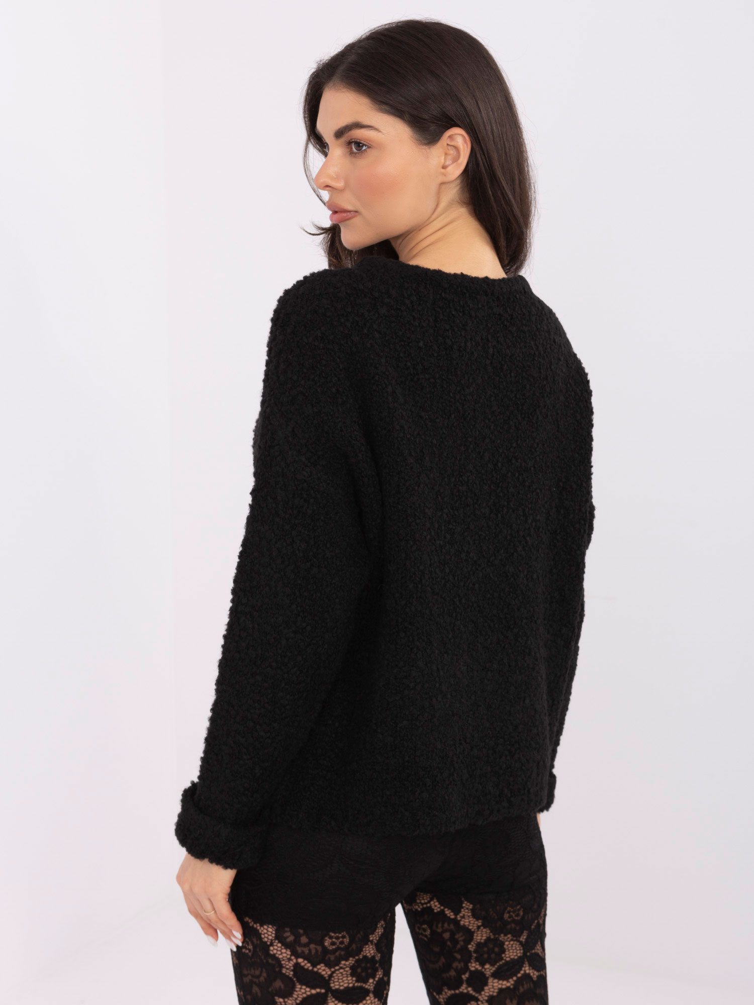 Sweter czarny