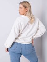 Ecru bluza plus size Mischa