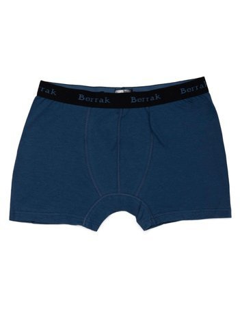 Ciemnoniebieskie męskie bokserki