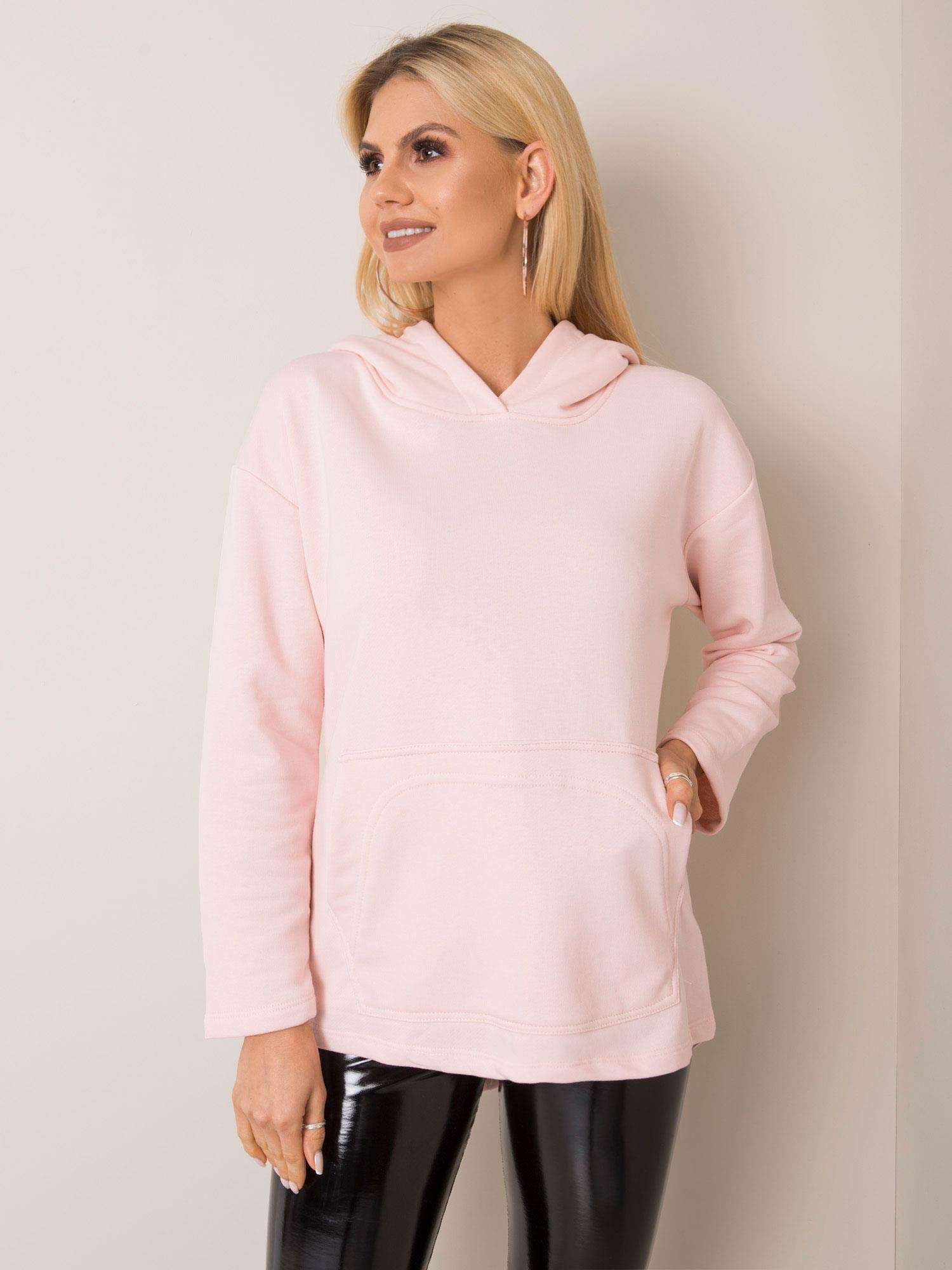 Helle rosa Sweatshirt Hattie.