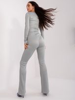 Hurt Szary dwuczęściowy komplet casualowy