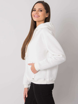 Ecru damska bluza kangurka Georgie