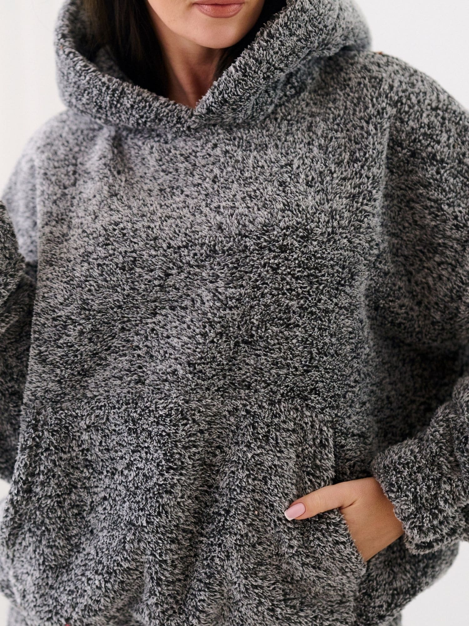Bluza ciemny szary