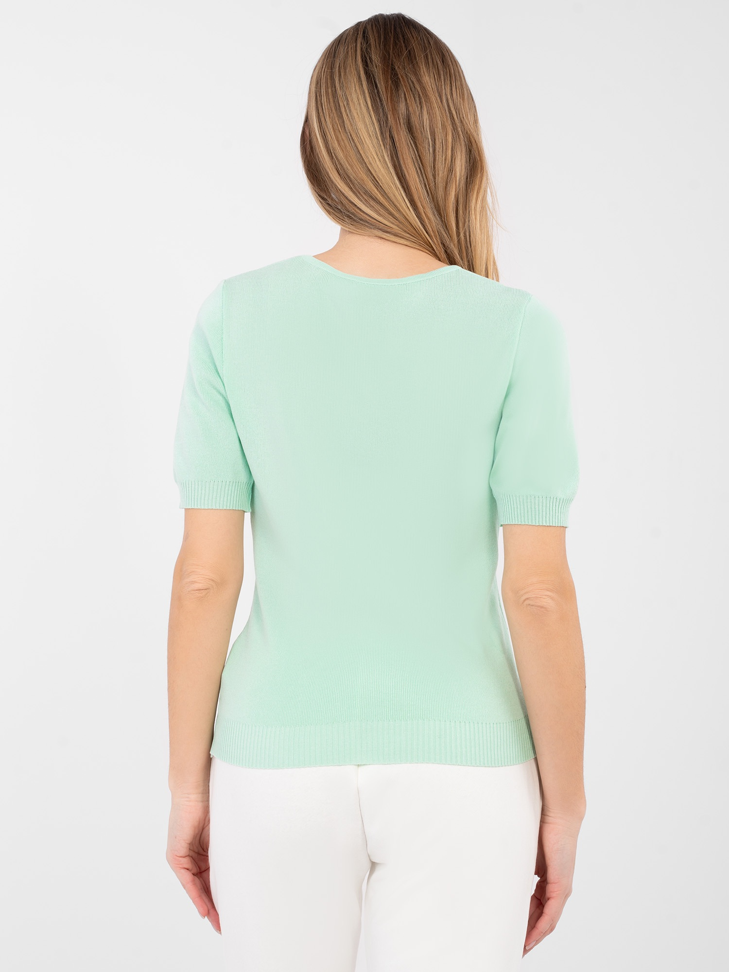 Sweter jasny zielony